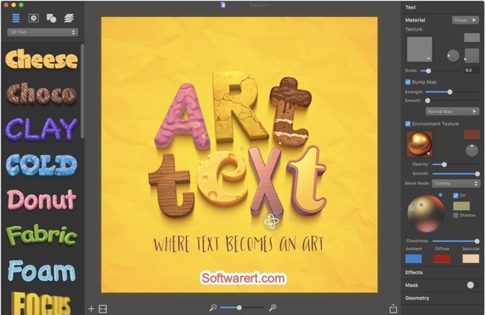 Art Text For Mac